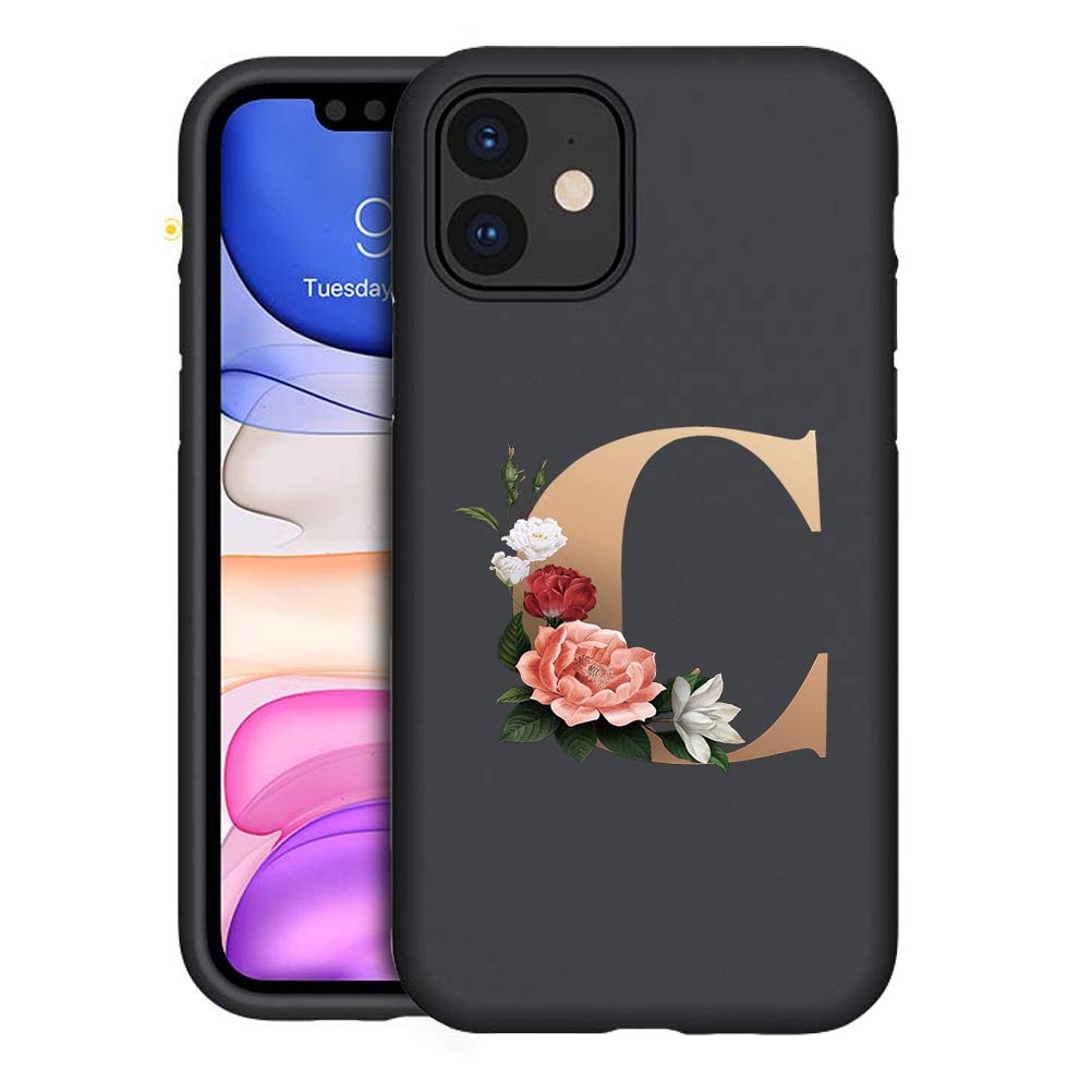 Yoedge Custodia Sottile Per IPhone 12 Pro – Cover TPU Antiurto Con Fodera In Microfibra, Full Body, Colore Nero