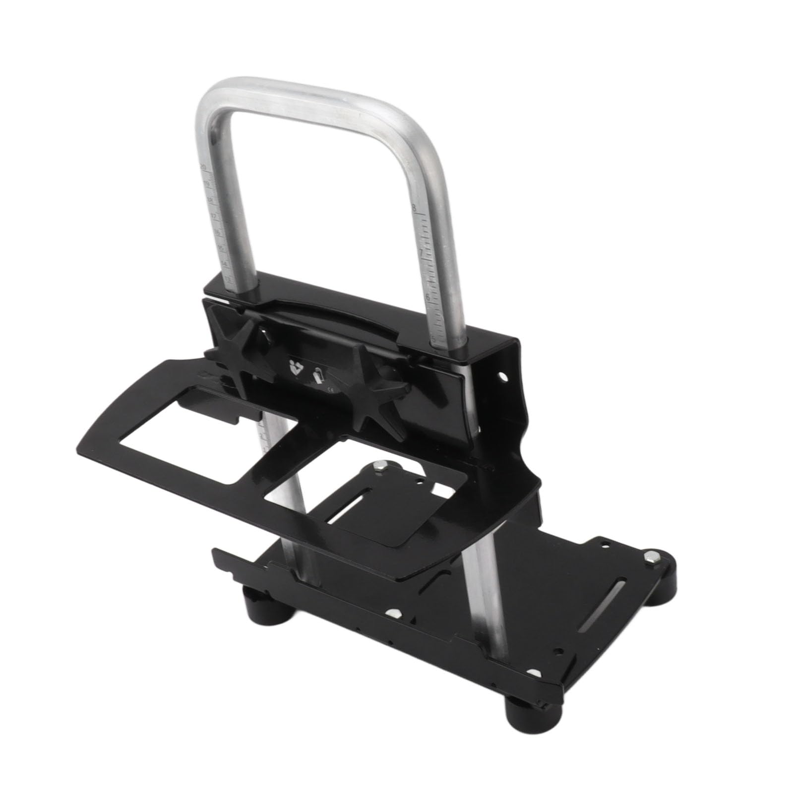 Asixxsix Barra Guía de Molino de Motosierra Portátil, Molino de Motosierra Ajustable de 12 a 48 Pulgadas, Aserradero de Acero de Aluminio con Fácil Montaje, para Constructores, Trabajadores de la
