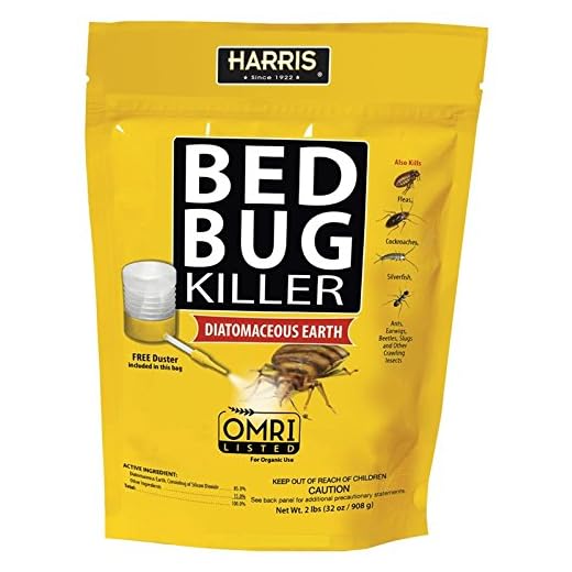 Harris Bed Bug Killer, Diatomaceous Earth (2lb with Duster)