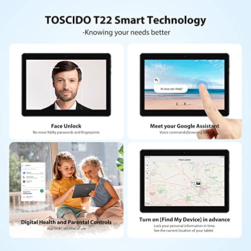 Tablet 10 Pollici WiFi offerte-TOSCiDO Android 10