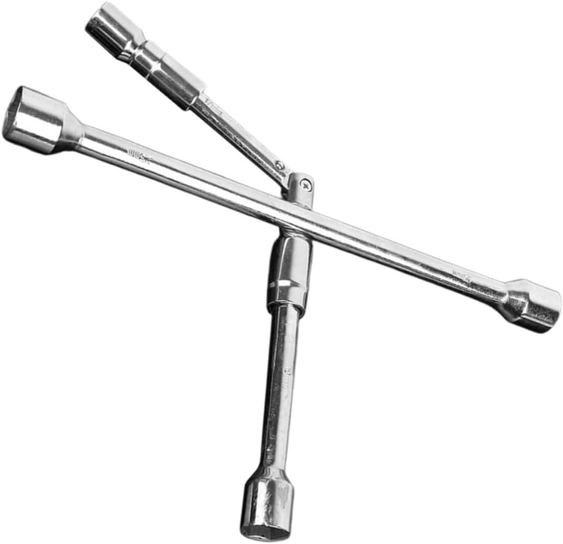 Ciieeo Lug Wrench for Car Tire Repair Heavy Duty Tire Nut Remover Tool Comfortable Grip and Versatile Wrench Features Go Use