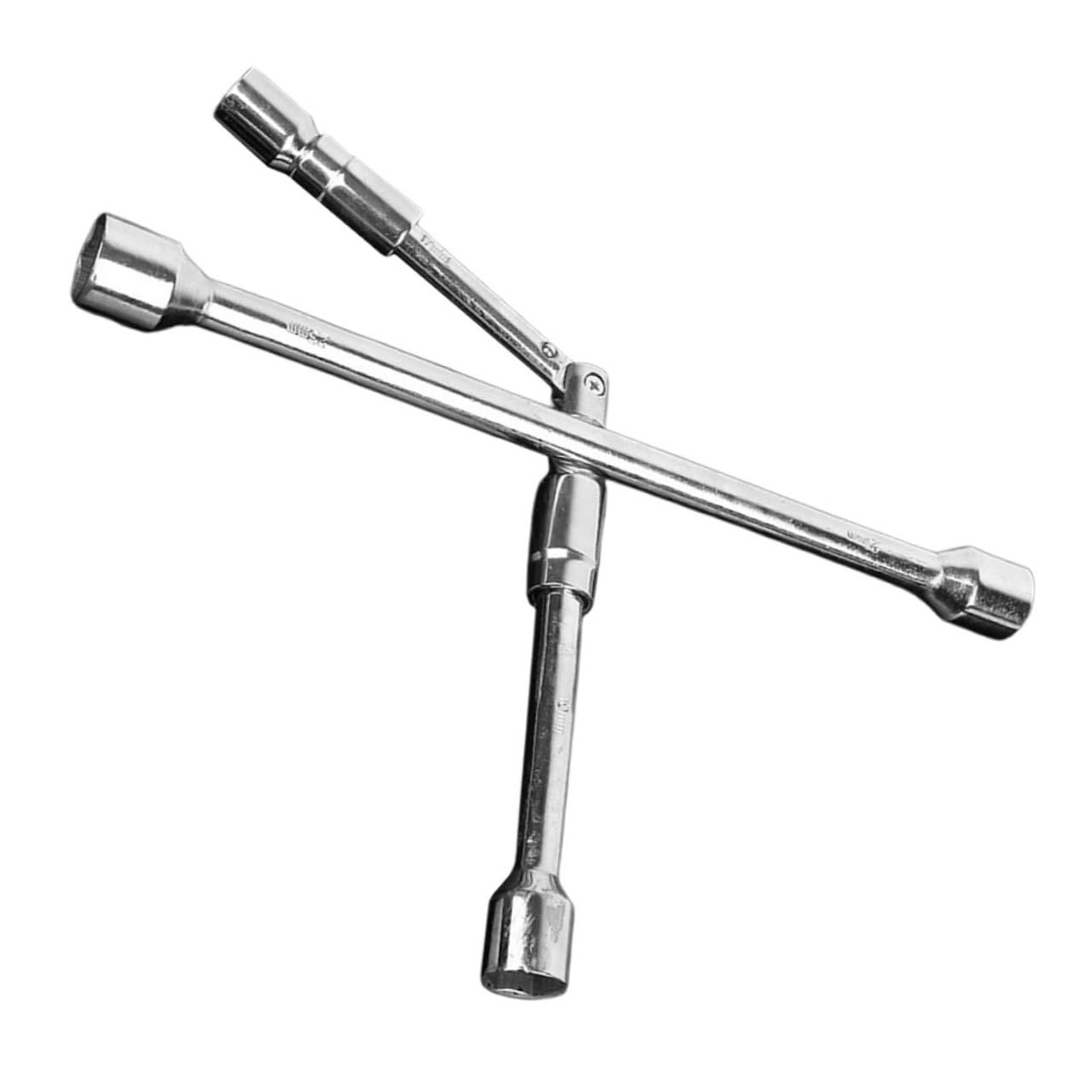 Ciieeo Car Tire Lug Wrench Compact Tire Spanner for Easy Tire Changes Folding Design for Convenient Storage Essential Auto Repair Tool for Bolts and Lug Nuts