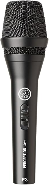 AKG P3s Professional Dynamic Live Vocal Microphone