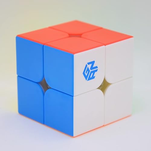 Miniatura 10 de Bukefuno GAN - Cubo mágico magnético 251 M Air 2x2 GAN251 MAir Speed Magic GAN 251 Air 2x2 cubos sin calcomanías Gans Mini imanes 2021 Puzzle