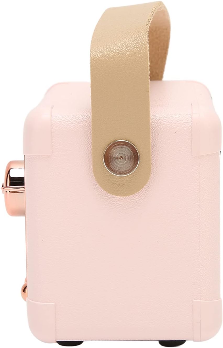 Zopsc Vintage Bluetooth Speakers, HiFi Stereo 360 Degree Sound, Multiple Play Modes, Portable Retro Speaker for Home Outdoor.(Roseate) - Image 9