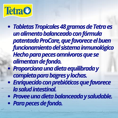 Tetra Tetramin Tropical Tablets 1.69 Ounces, Nutritionally Balanced Fish Food For Bottom Feeders #TOP7