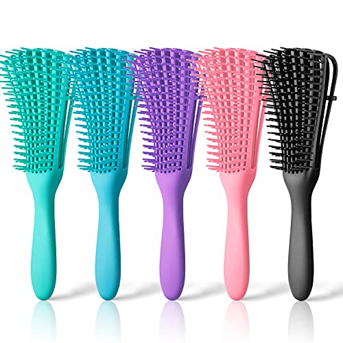 Beature Detangling Brush 2Pcs - Detangler Brush For Curly Hair, Black Natural Hair - Curly Hair Brush 3A To 4C, Great For Thick Wet Hair Of Women And Kids #TOP6