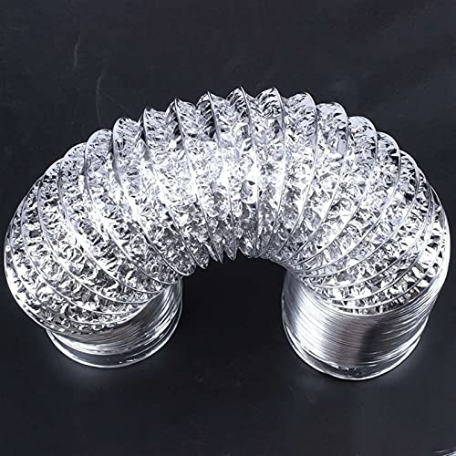 Gaine de ventilation aluminium flexible 100mm pour conduit d'évacuation - 6