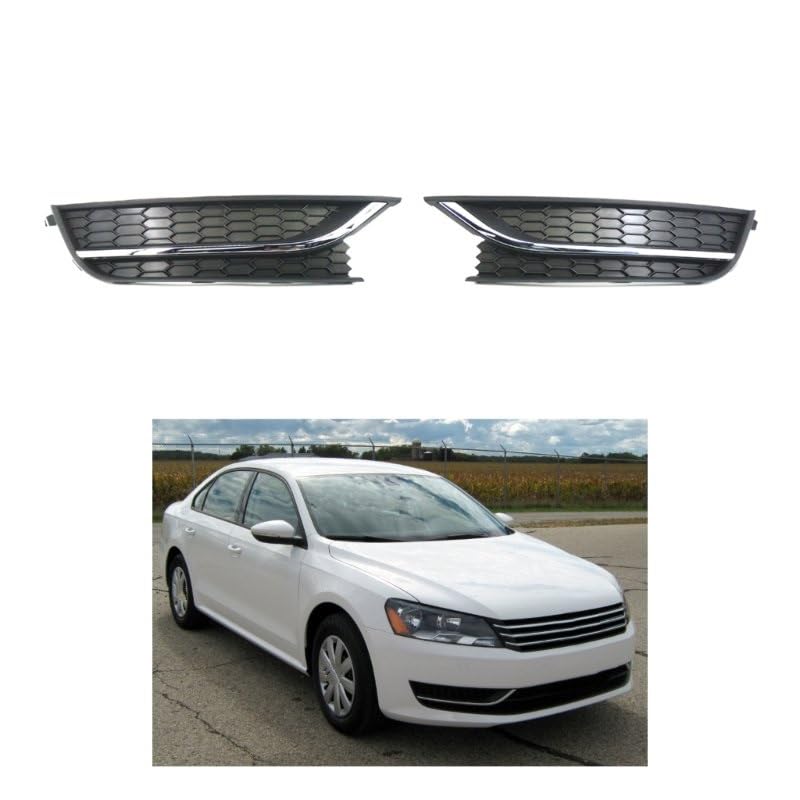 Rejilla de luces antiniebla derecha para parachoques de VW Passat 2012-2015 2