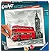 Produktbild Ravensburger CreArt 28997 - London Calling - Malen nach Zahlen Erwachsene, DIY Malset mit Pinsel und Acrylfarben, Geschenk für Frauen und Männer, Malen für Erwachsene