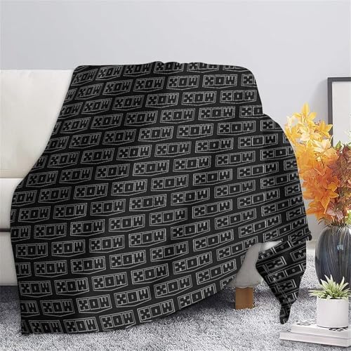 Couverture moelleuse 3D en literie microfibre supérieure au design géométrique - 5