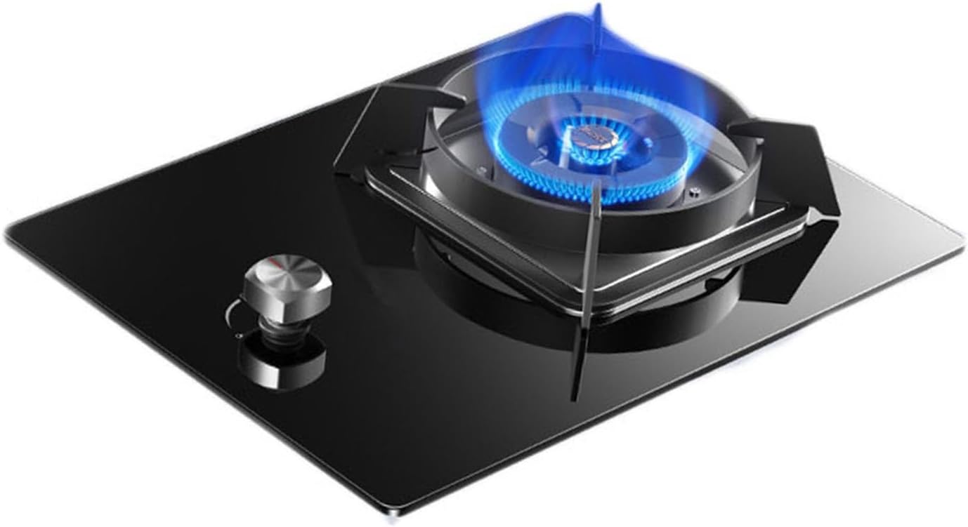 Estufa de Gas Empotrable 1 Quemador Vidrio Templado 5.2KW