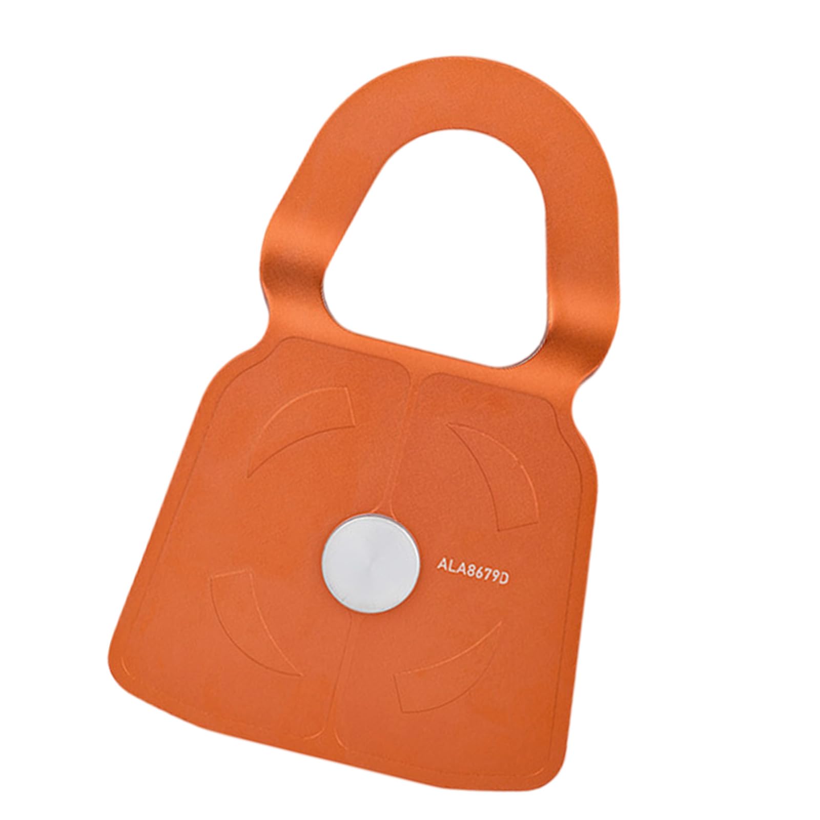 Pulleys Heavy Type Aluminum Alloys with Side Plate 360 Degree Swivels Pulleys for Mountaineering Construction Load Movemen Rusts Resistant Climbing Equipment