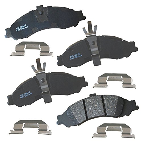 Image of Bendix Premium SBC1043 Ceramic Front Brake Pads for Pontiac GTO 2004