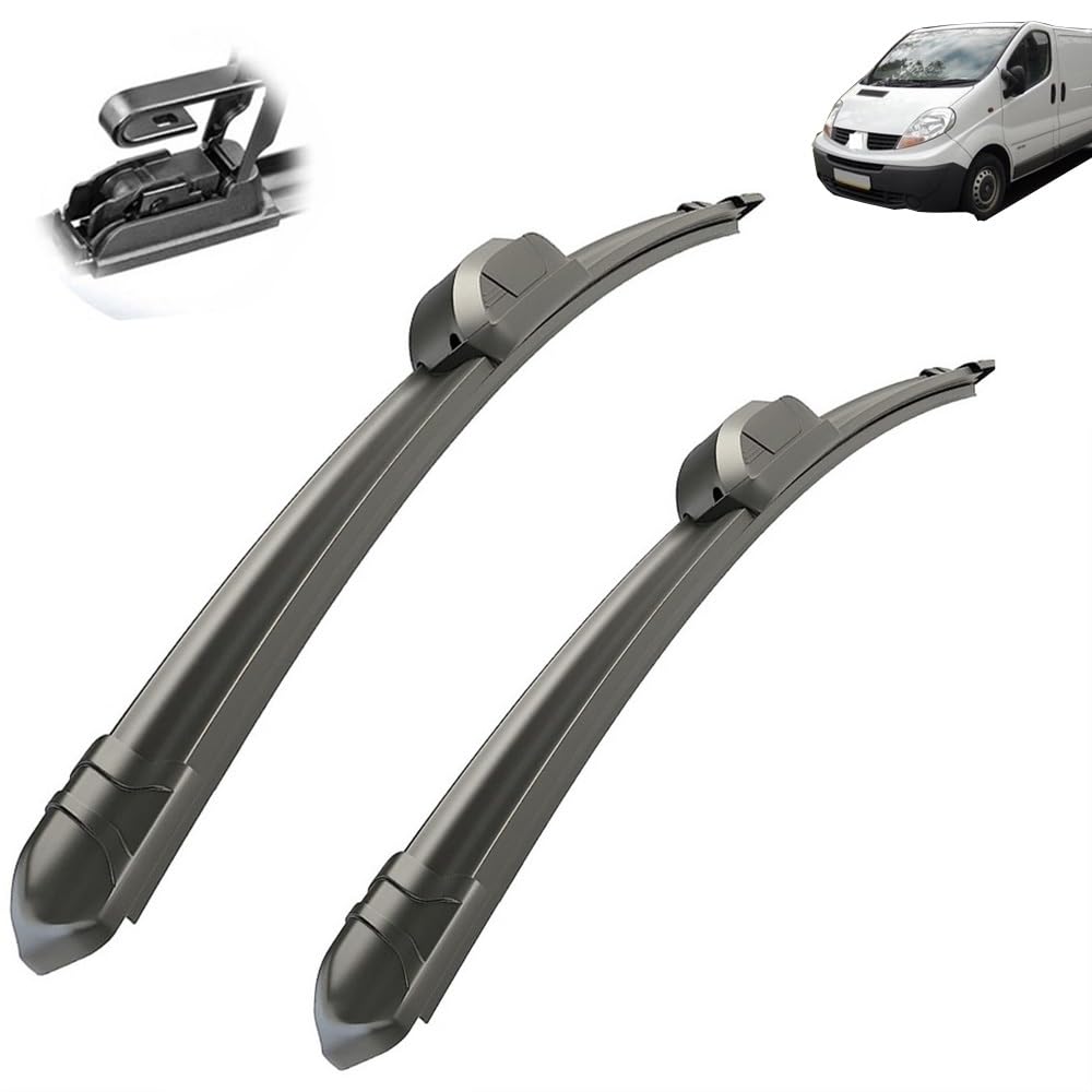 Essuie-glace auto Trafic 2001-2014 résolvant le problème de traces - 8