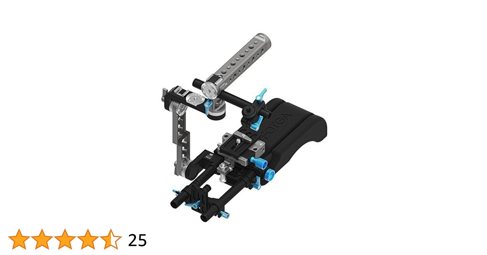 (フォトガ)FOTGA 　クイックセットアップグ　15ミリメートル標準クイックリリースレールロッドプレート回転式ハンドル＋アームカメラケージリグ lok26k6 Amazon | (フォトガ)FOTGA クイックセットアップグ 15