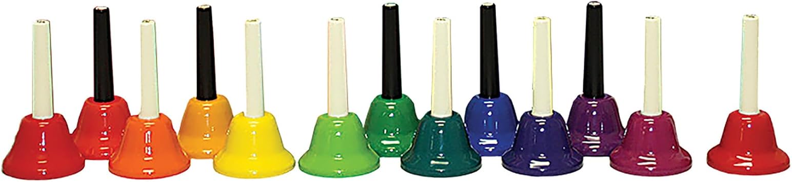 Rhythm Band Instruments Chroma-Notes 13 Note Hand Bell Set
