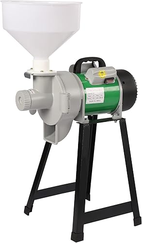 Molinillo eléctrico de grano de 2200 W, molinillo de maíz para alimentación húmeda, molino de harina, molinillo de cereales de grano, arroz, maíz,