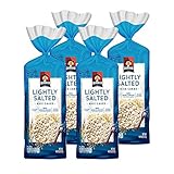 Quaker Rice Cakes, Lightly Salted, 4.47 oz Bag - (4 Pack)