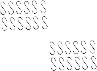 Cabilock 72 pcs Heavy Duty Hangers Heavy Duty Clothes Hanger Rack Pot Rack Hooks s Hook for Hanging s Basket Hook Decorative Hooks s Shaped Hangers s Hooks s Hanging Hooks Coat Hanger