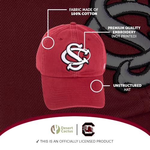 Gorra bordada ajustable University of South Carolina Baseball miniatura 4