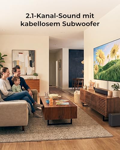 ULTIMEA Soundbar mit kabellosem Subwoofer, VoiceMX & BassMX, Poseidon M30 – Bild 2