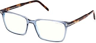 Eyeglasses Tom Ford FT 5802 -B 090 Shiny Tranparent Blue, Classic Havana,