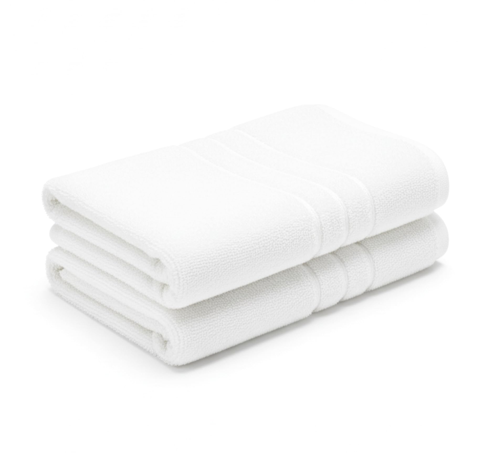 A & B TRADERS Pack of 2 or 4 Big Large Jumbo Bath Sheets Towels Soft Cotton Prime Egyptian Bale Sets (White, 2)