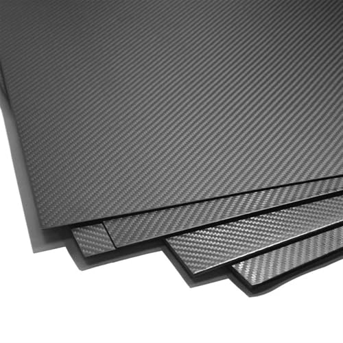 1pcs 240x240mm Thickness 0.5-6mm 3K Forged High Temperature Board Plate Carbon Fiber Sheet 3k Carbon Fiber(2.5mm Twill Matte)
