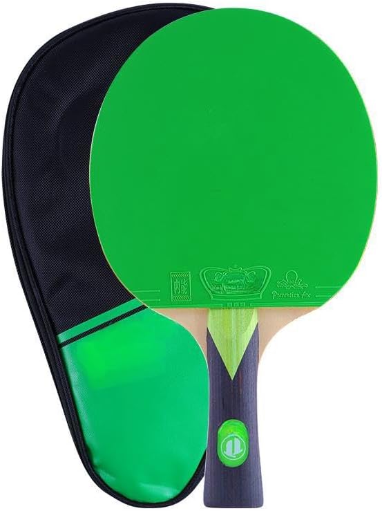 JOGIO卓球ラケット カラフルなプロフェッショナル高弾性ロングハンドルラケット卓球ラケットカーボンパドルスクールクラブボールショー