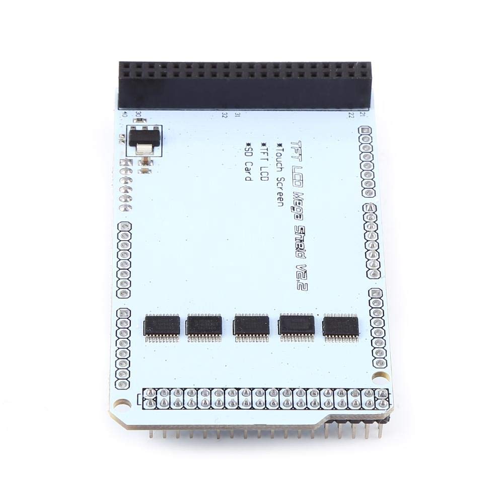 IDUINO Touch LCD Shield, 3.2 inch TFT LCD Module Mega Shield V2.2 Expansion Board for Touch Screen Display for arduino Compatible with MEGA 2560
