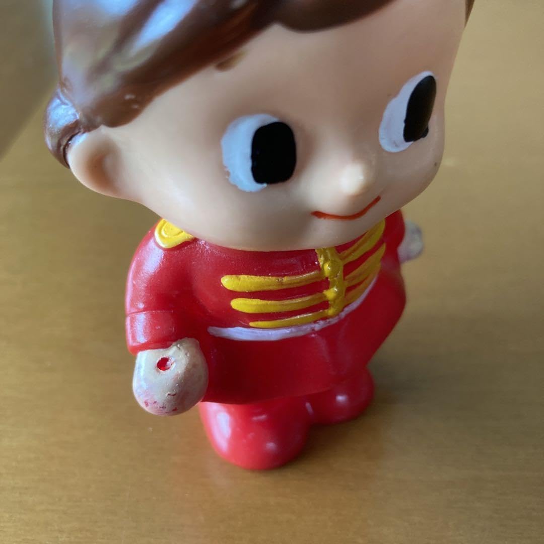 超希少 三井銀行 貯金箱 バトンちゃん ホームラン坊や ソフビ 人形