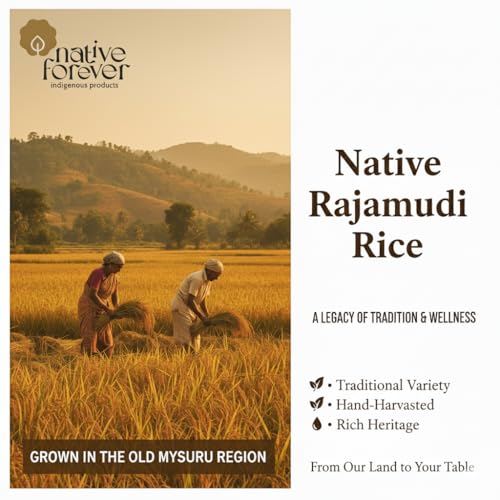 Image of Native Forever Rajamudi Rice - Low GI, High Fiber 5 Pack, 9000g