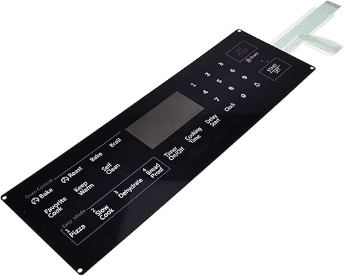 Miniatura 2 de AIVWUMOT Interruptor de membrana Touchpad DG34-00027B DG34-00027A Compatible con estufa de horno Samsung NX58H5600SS NX58J5600SG NX58F5700WS