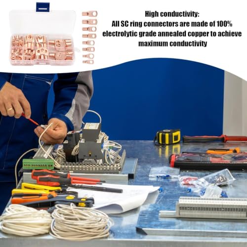 Kit de conectores de crimpado eléctrico para reparar las luces y enchufes del hogar 2