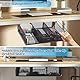 Schreibtisch Organizer, Unterbau Schublade Unter Schreibtisch Schubladen Organizer, Untertisch Schublade, Schreibtischschublade für Büro Schule Zuhause Homeoffice, Versteckte Schubladenbox Drawer
