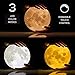 Lámpara de Luna en 3D, ALED LIGHT Luna con 15 cm de...