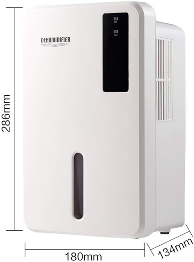 Dimensions of the Daitsu ADDH10 Dehumidifier