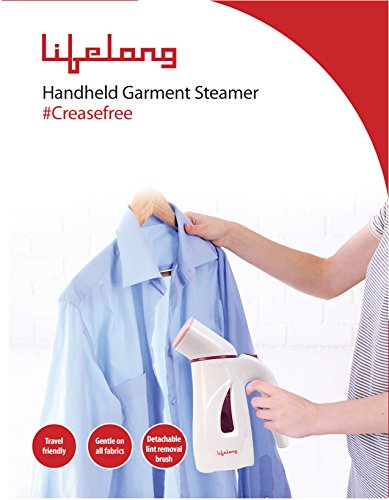 Image of Lifelong LLGS01 Handheld Garment Steamer (Pink)