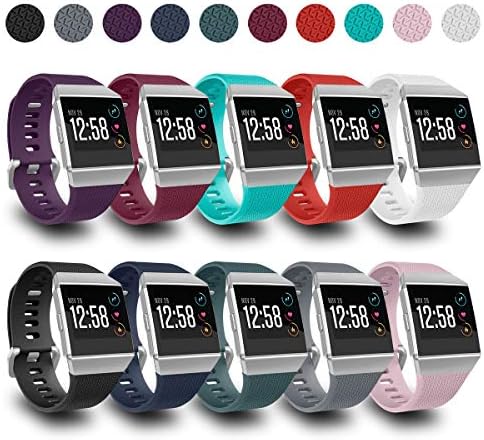 AIUNIT Compatible Ionic Bands for Men Women Large Small, Replacement Strap Sport Accessory Wristband with Original Design for Ionic Smart watch