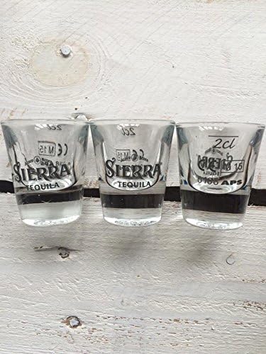 6x Sierra Tequila Shot Glasses 2 cl APS