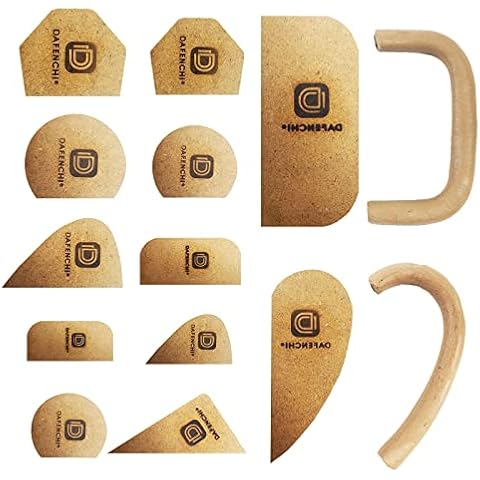 DAFENCHI Pottery Mug Handle Molds for Clay, Small Mug Handle Forms for Small Cups, Mug Handle Making Tool for Pottery (Various Shape) Cover