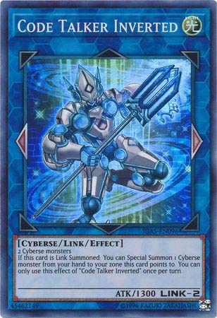 Évitez les mains mortes avec Code Talker Inverted IGAS-EN096 Yu-Gi-Oh