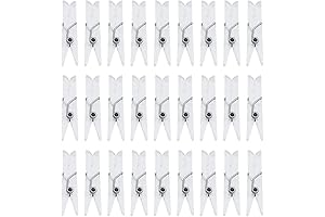 Clear Plastic Photo Display Clips: Your Versatile Garment and Décor Essential