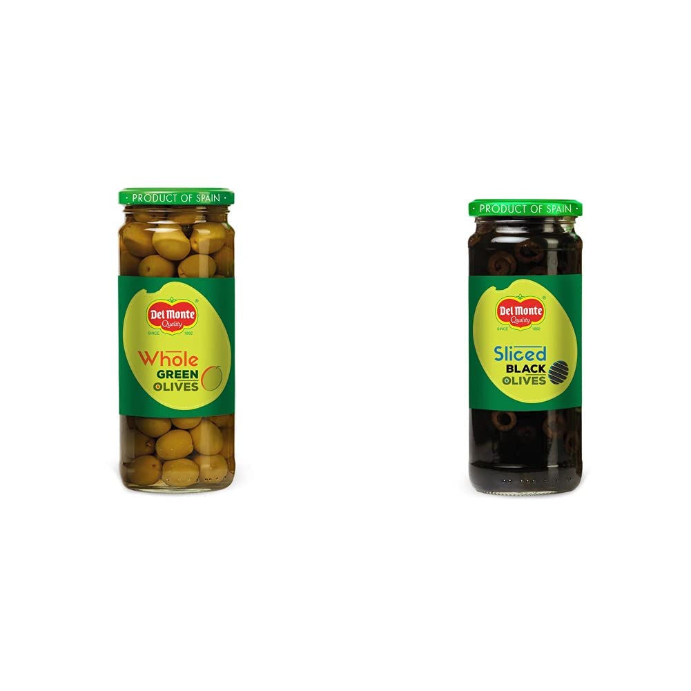 Del Monte Green Whole Olive, 450g + Del Monte Black Sliced Olive, 450g (B08GLGL97V) Amazon Price History, Amazon Price Tracker