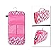Closet Trolley Hanging Accessory Bag - Pink Chevron