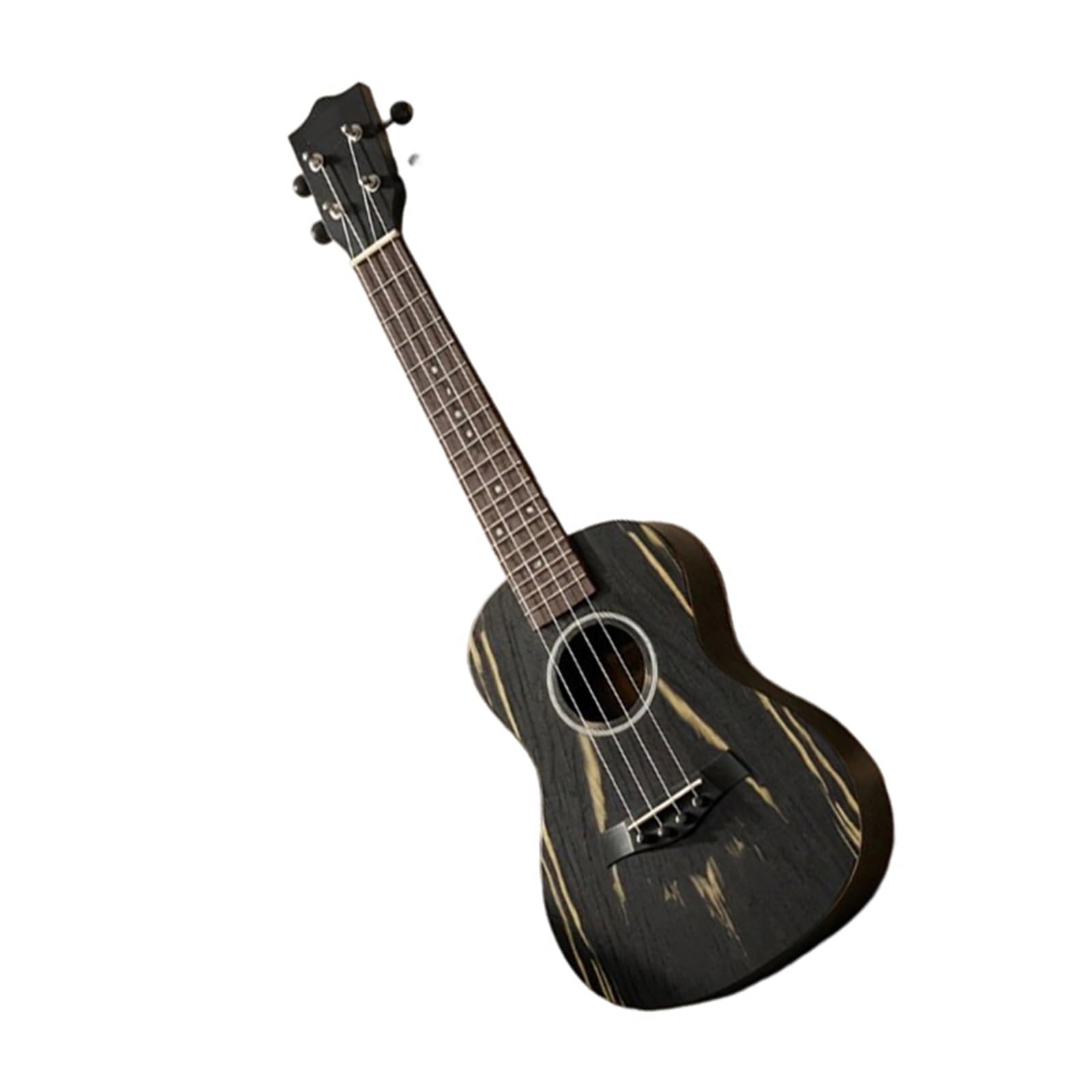 Ukulele A Corde Professionale Da 23 Pollici In Legno Di Acacia Lucido Ukulele