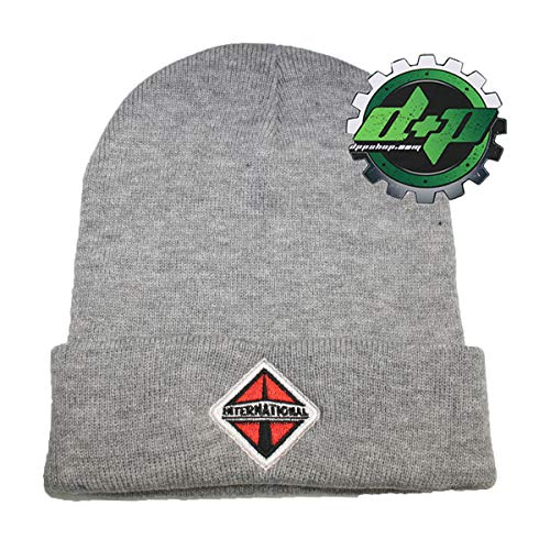 International Trucks semi Gray Stocking Cap hat Beanie Winter Warm Snow Gear