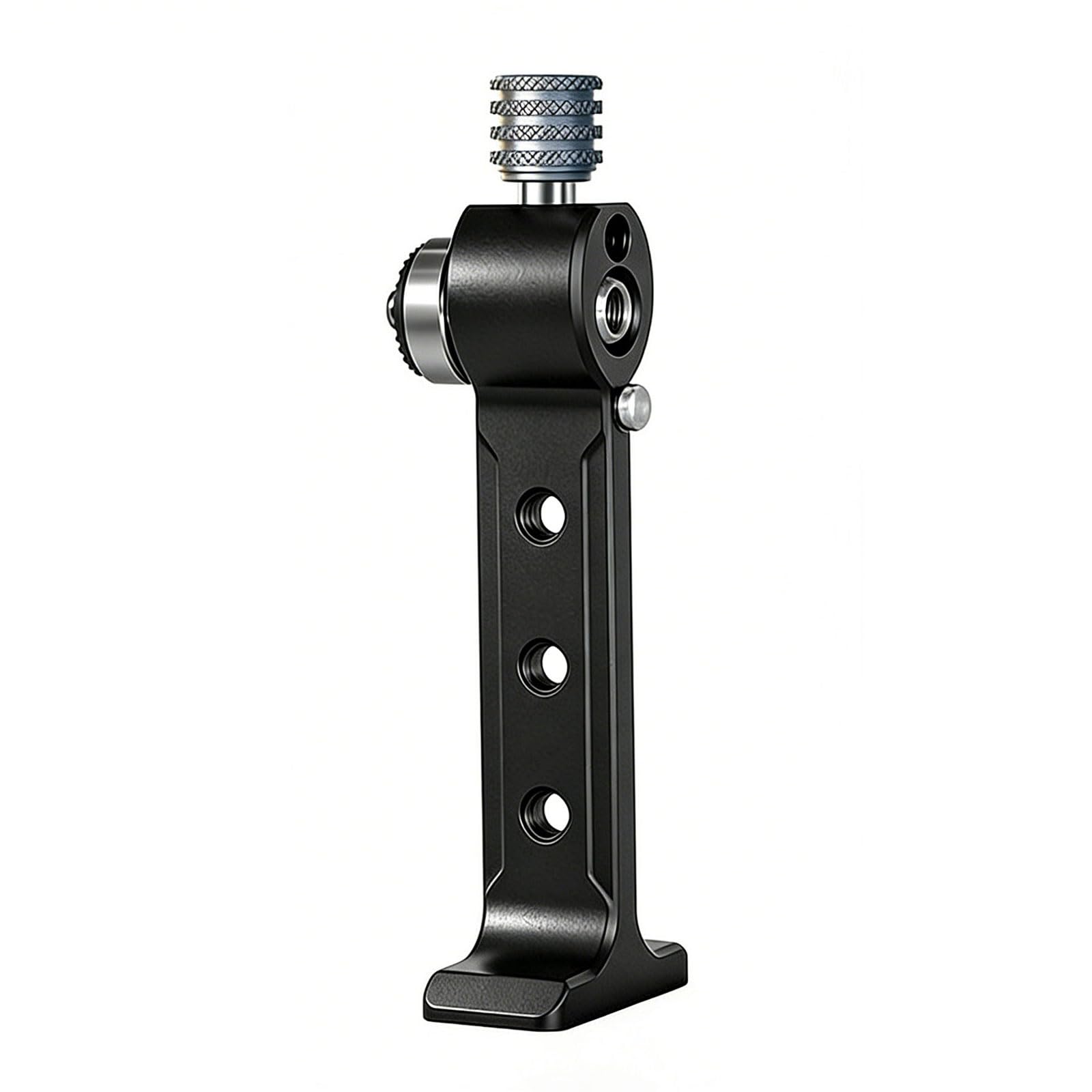 Adaptador de trípode binocular con montaje seguro y agujeros de rosca 1/4-20