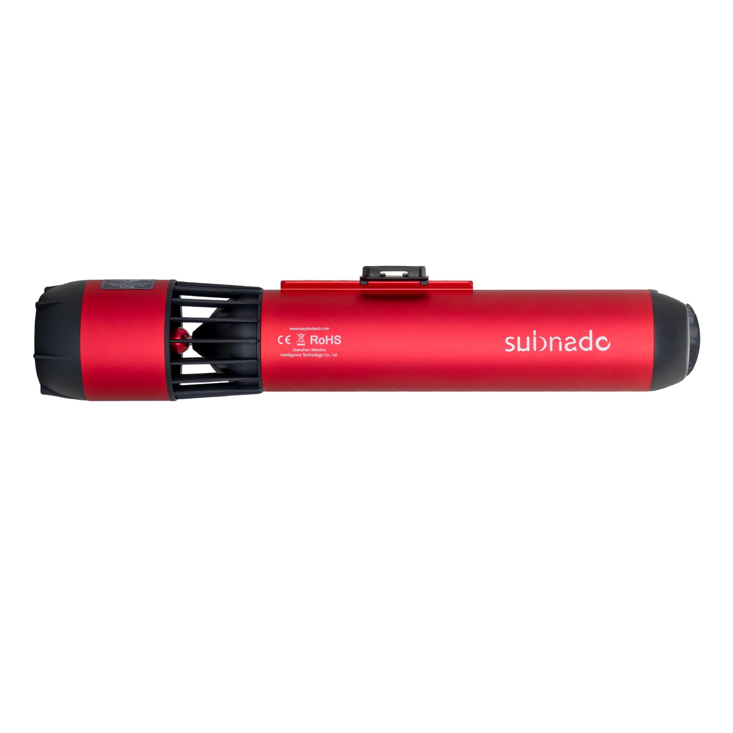Waydoo Subnado - Unidad principal para patinete subacuático, rojo, aluminio, 4 libras